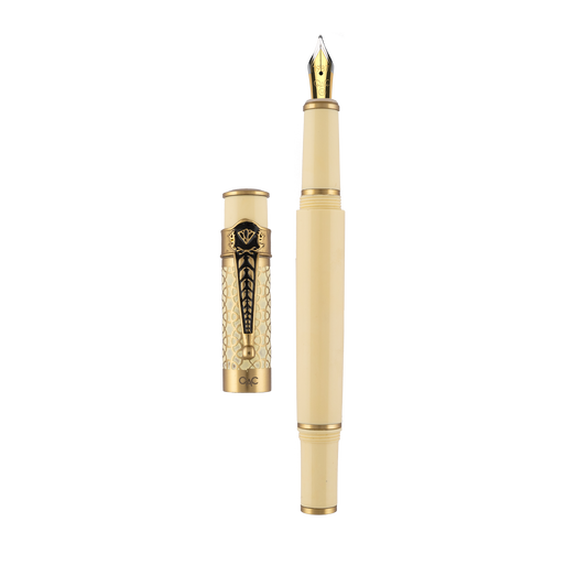 Autograph Ivory Gold Fountain Pen