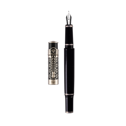 Autograph Ebony Silver Fountain Pen