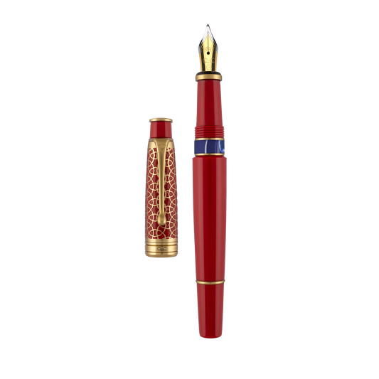 Royale Red Gold Fountain Pen