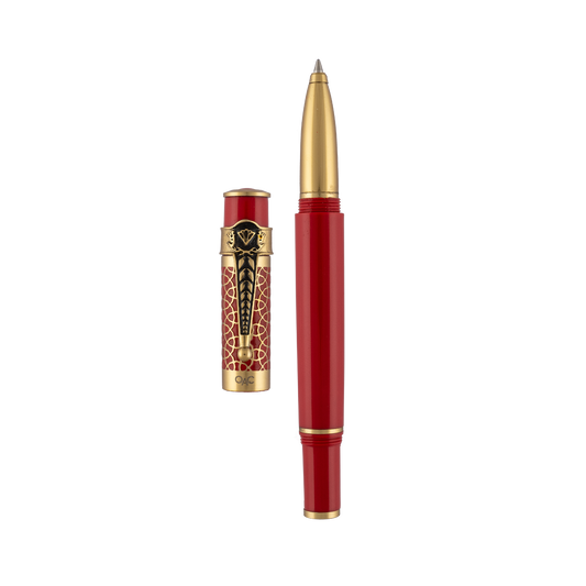 Autograph Red Gold Roller Ball Pen