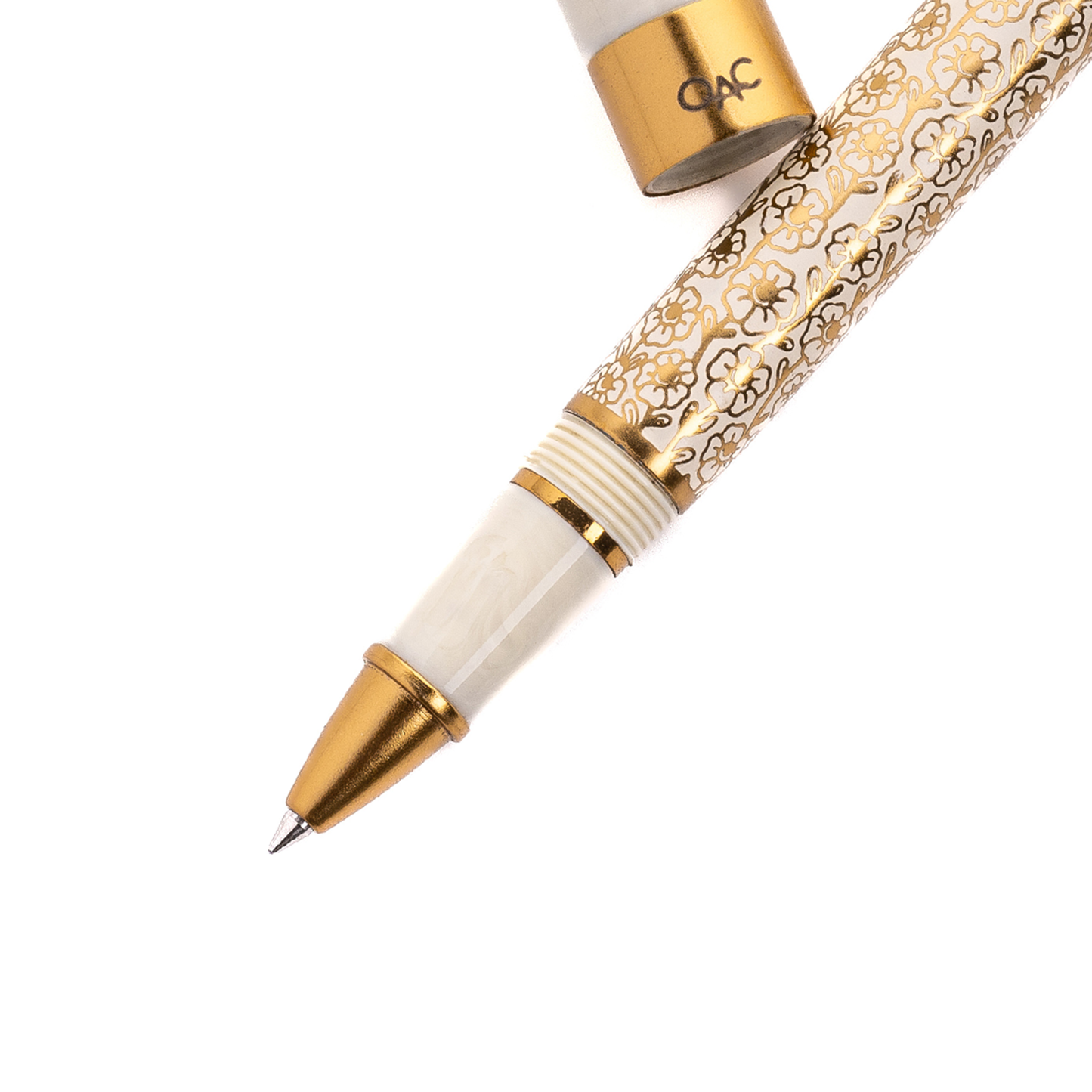 EPIC ROLLER BALL PEN - IVORY BLOSSOM PEN