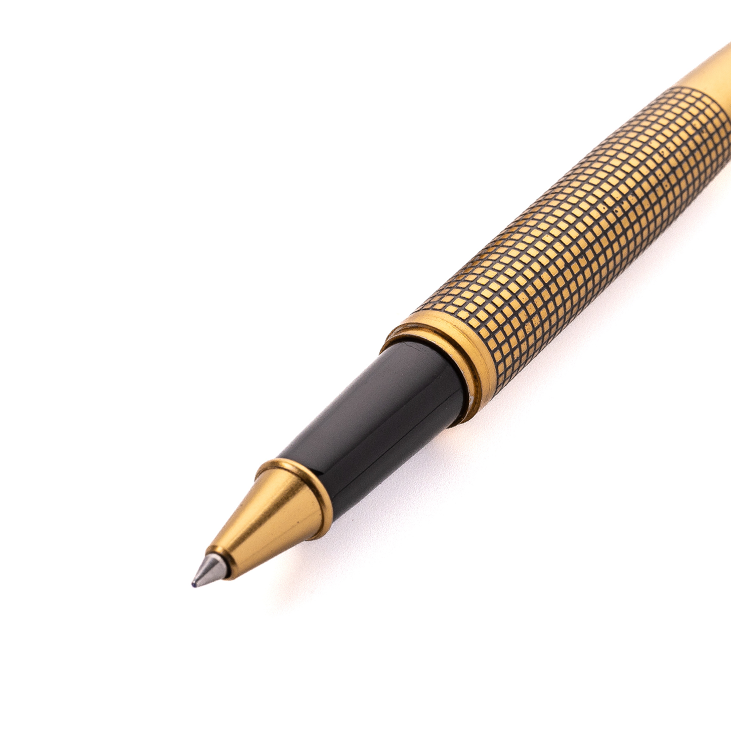 EFFEX ROLLER BALL PEN - EBONY X HATCH