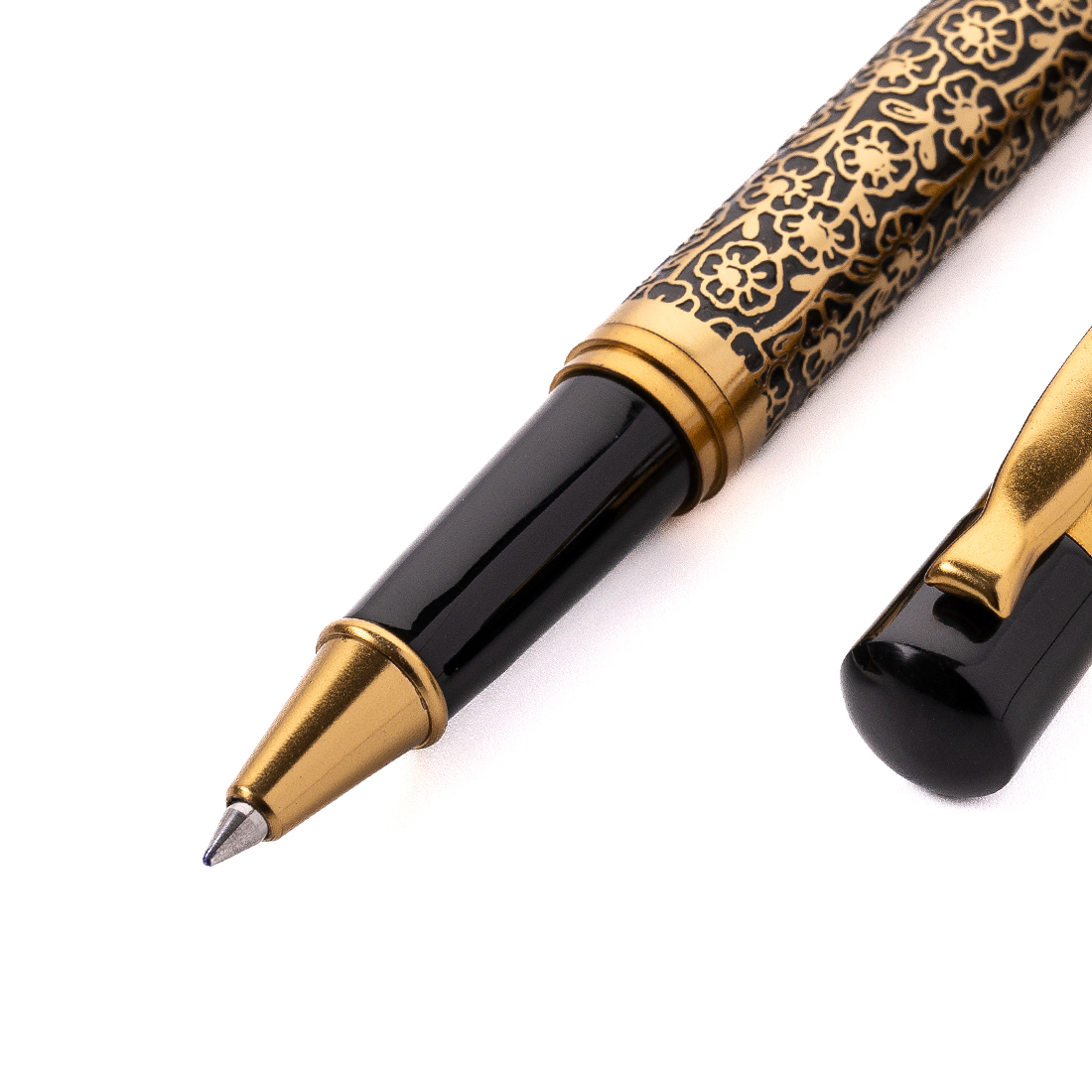 Tulip Ebony Blossom Roller Ball Pen