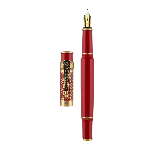 Autograph Red Gold Fountain Pen