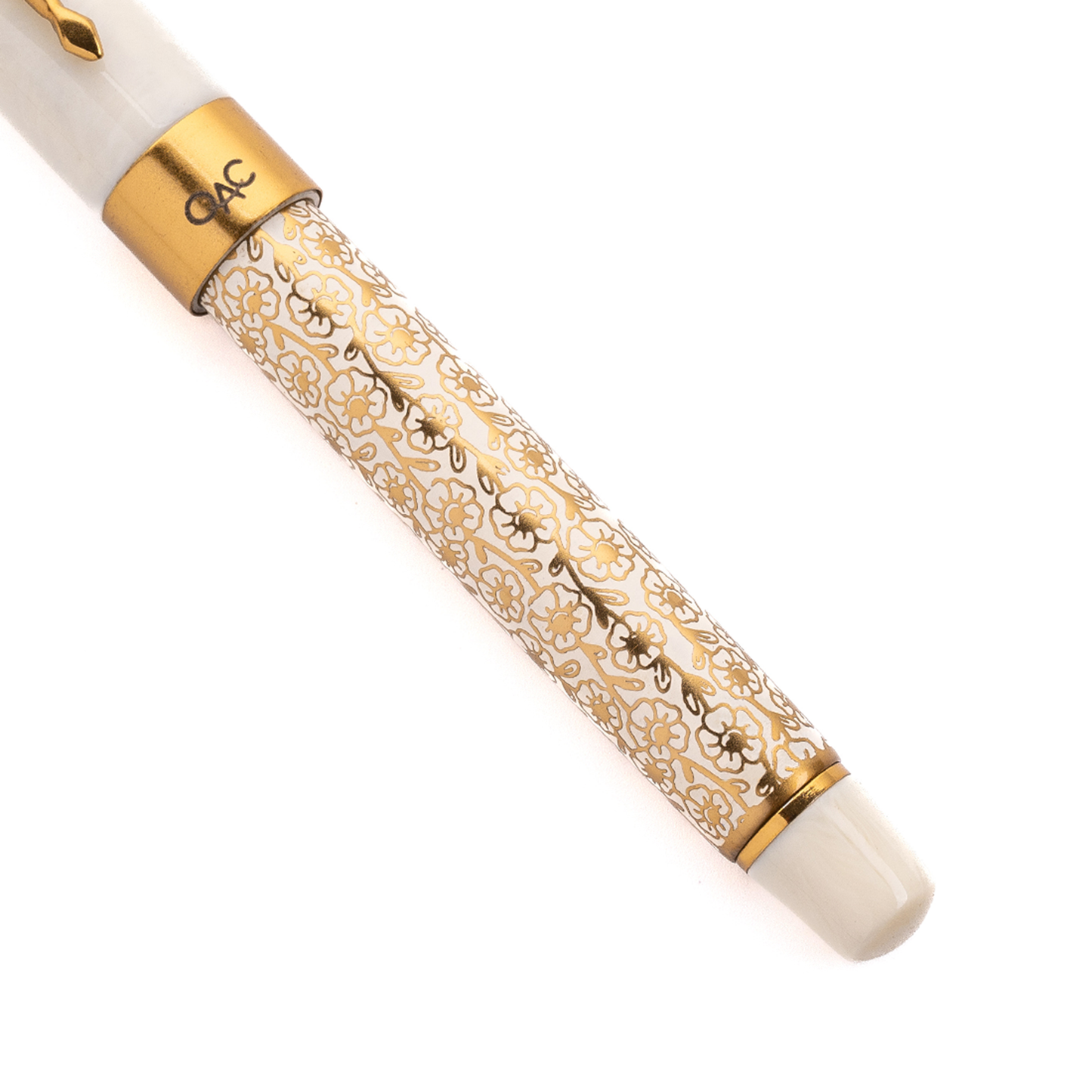 EPIC ROLLER BALL PEN - IVORY BLOSSOM PEN