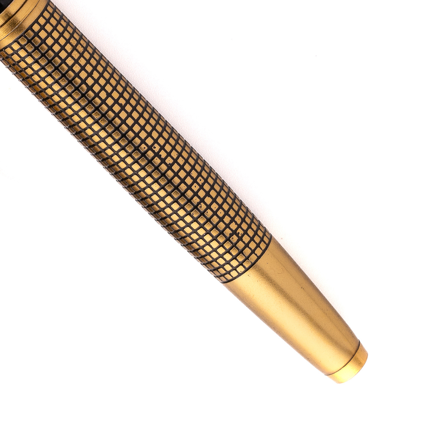 EFFEX ROLLER BALL PEN - EBONY X HATCH