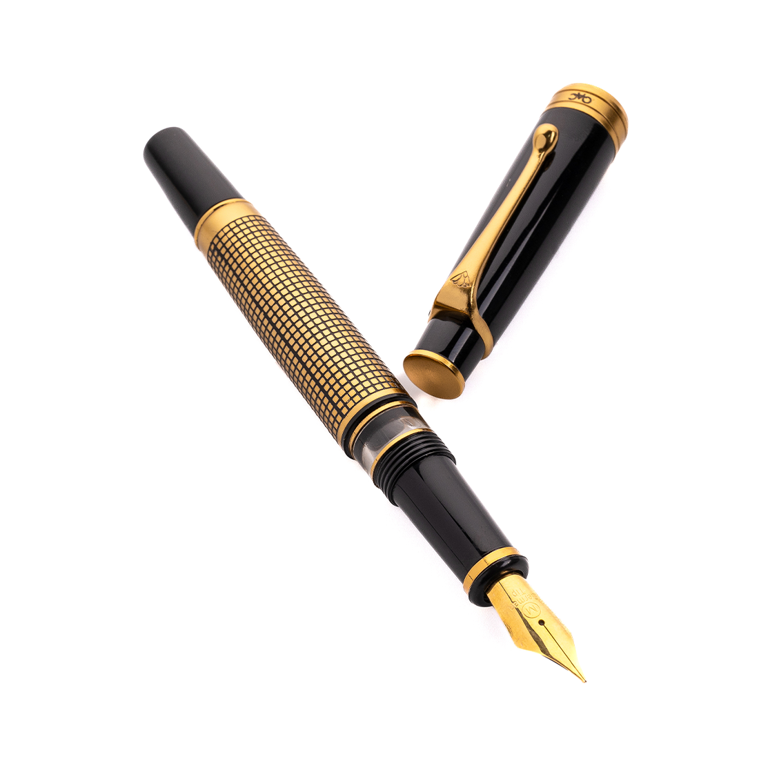 EPIC FOUNTAIN PEN - EBONY X HATCH