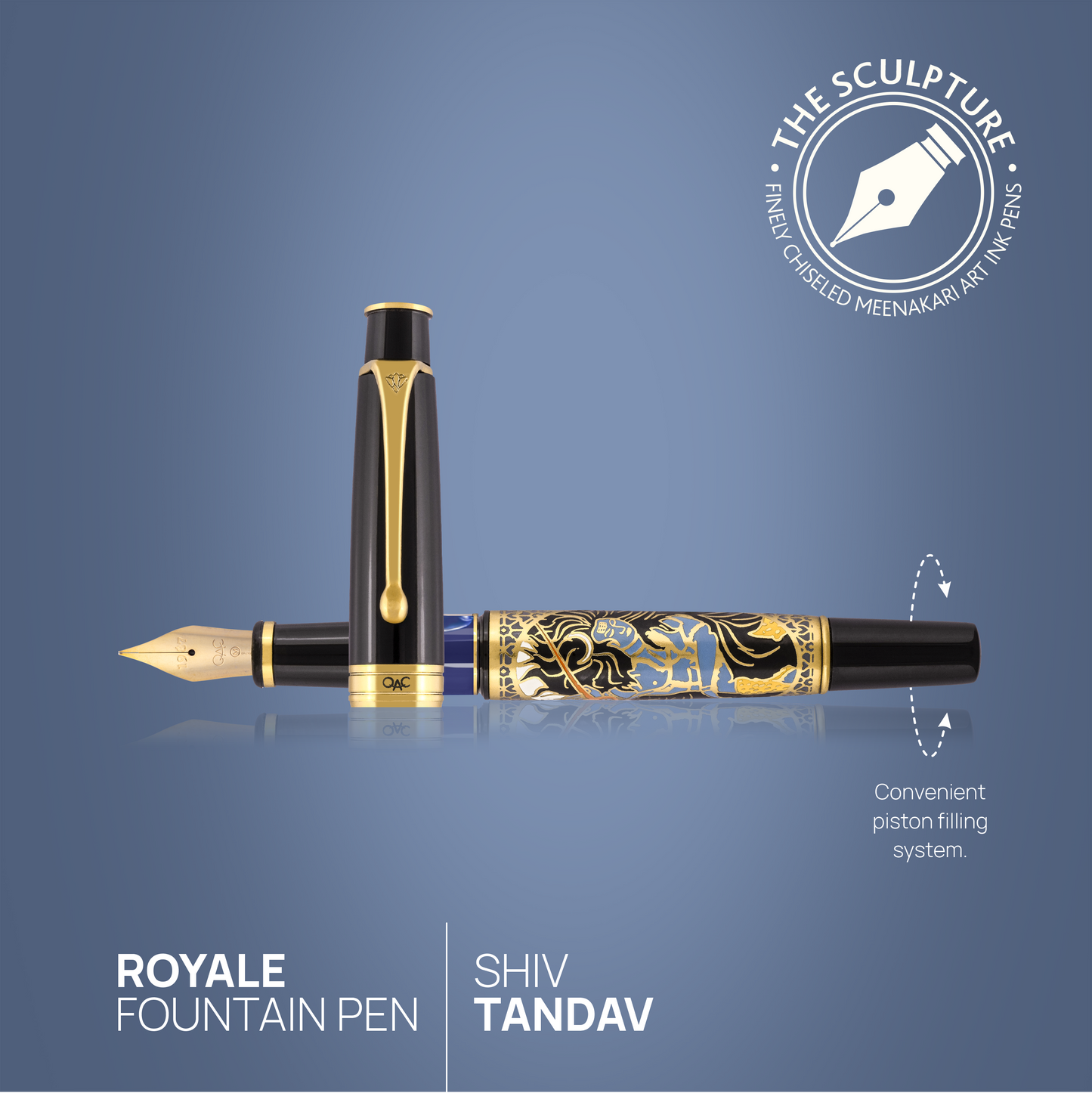 Royale Shiv Tandav Fountain Pen