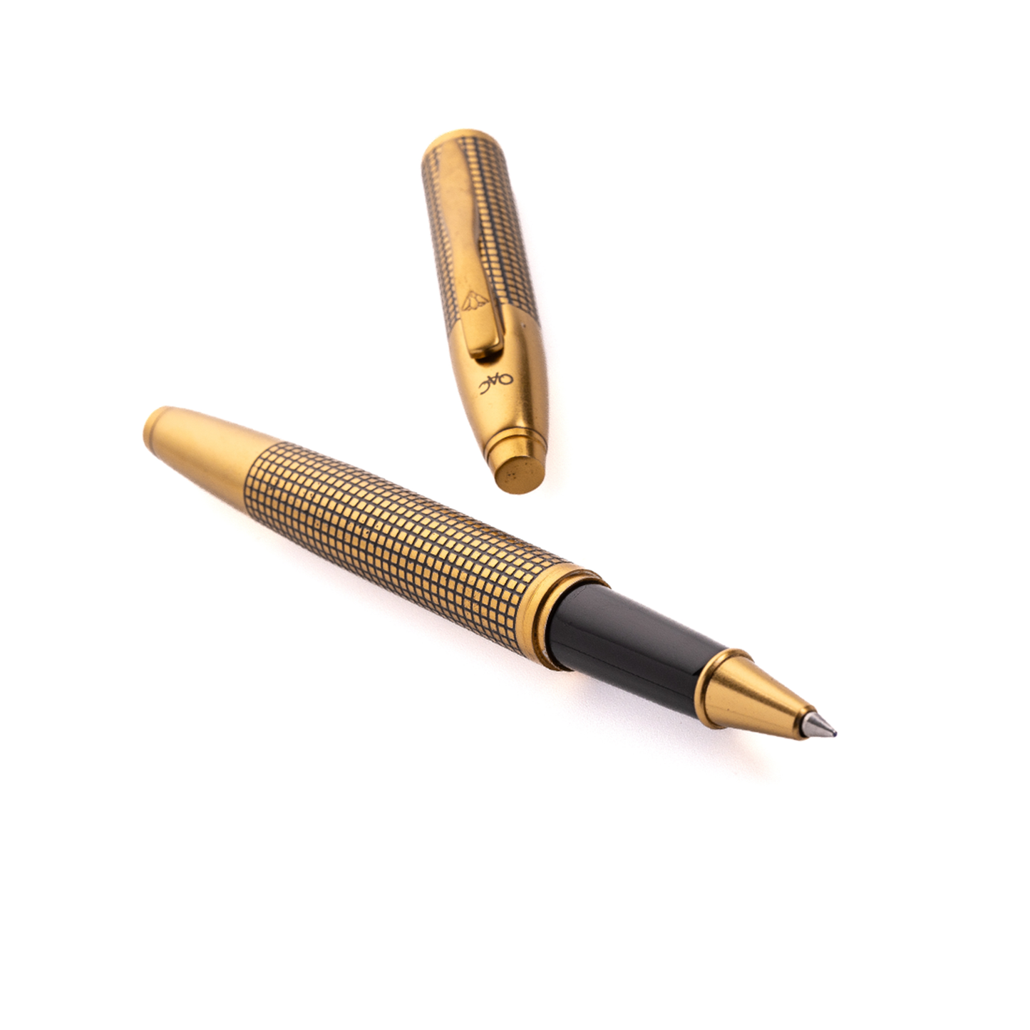 EFFEX ROLLER BALL PEN - EBONY X HATCH