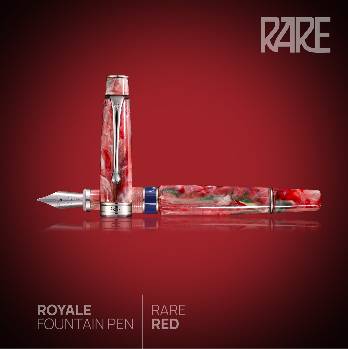 Royale Rare Fountain Pen Red