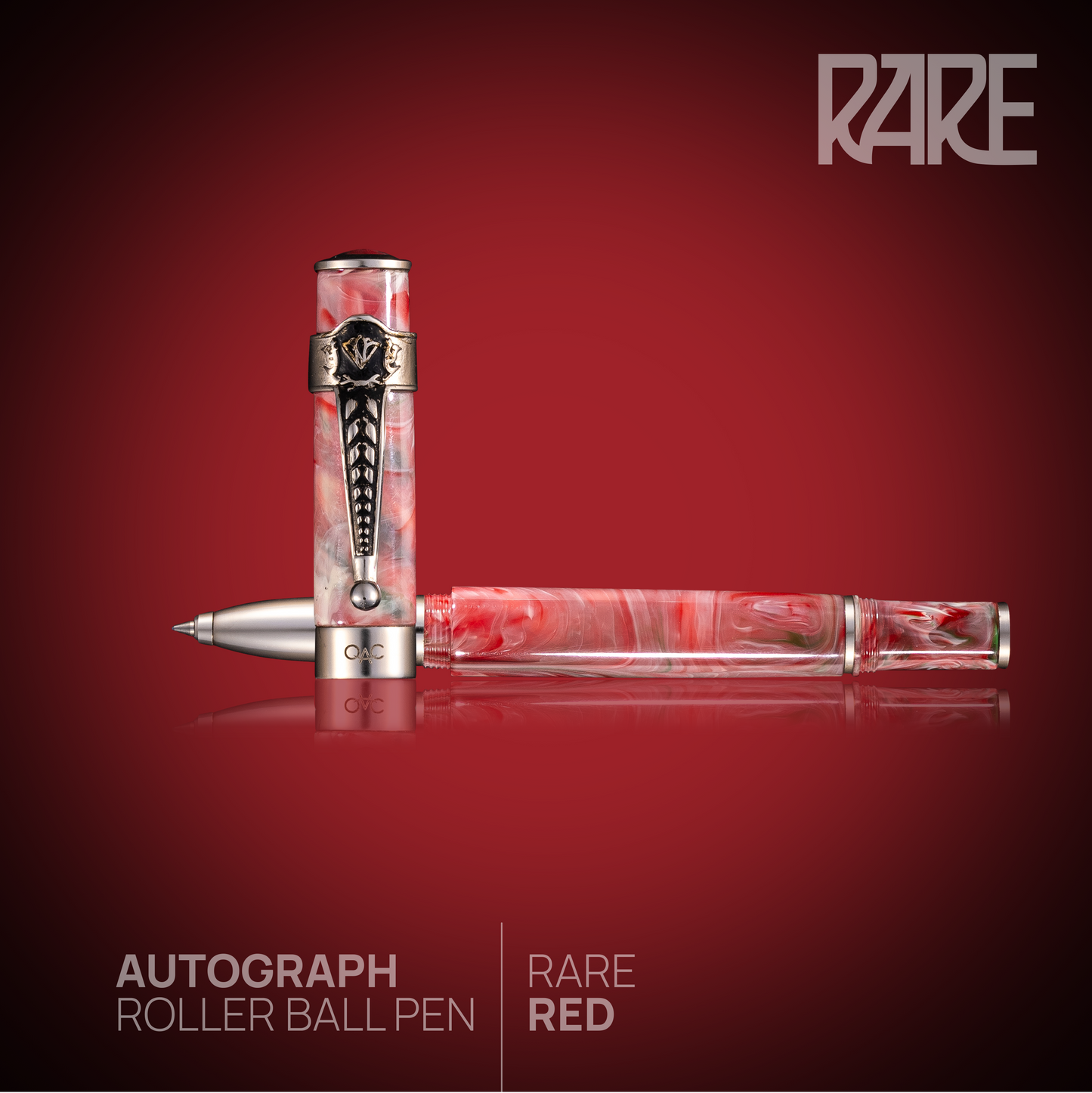 Autograph Rare Roller Ball Pen Red