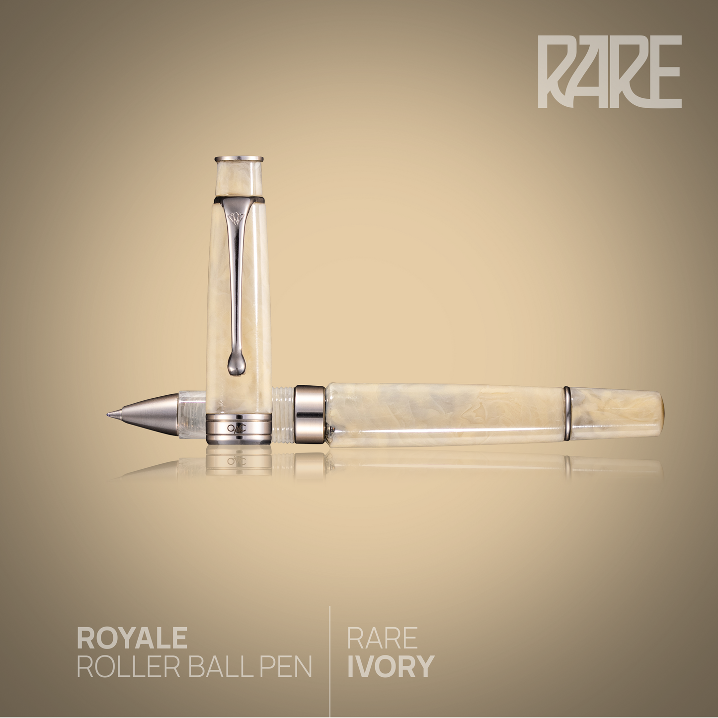 Royale Rare Roller Ball Pen Ivory