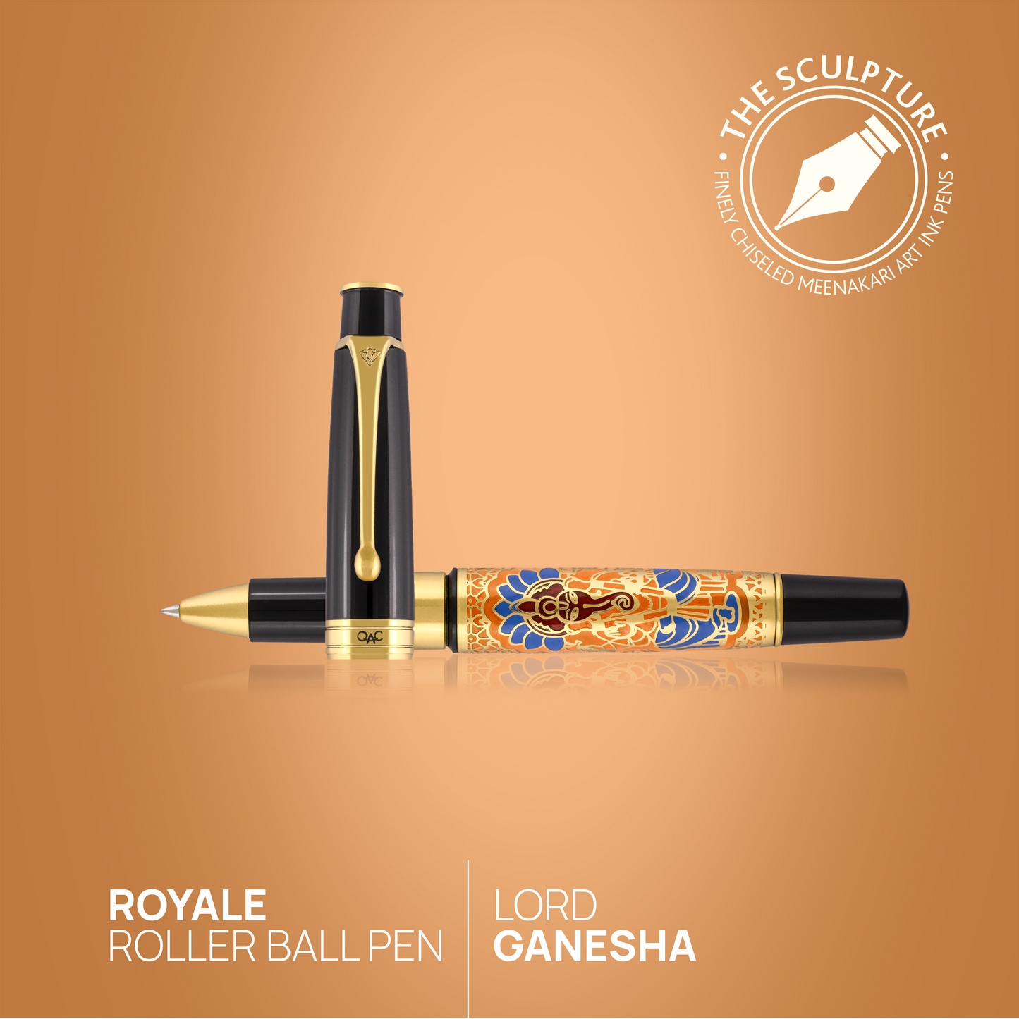 Royale Lord Ganesha Roller Ball Pen