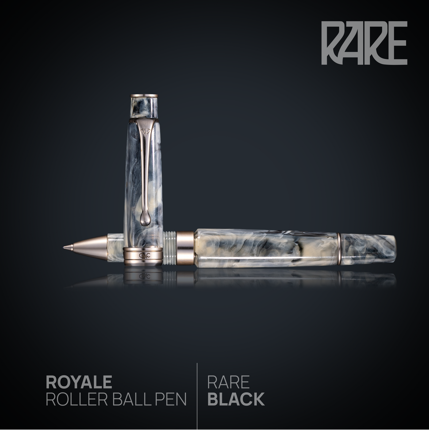 Royale Rare Roller Ball Pen Black