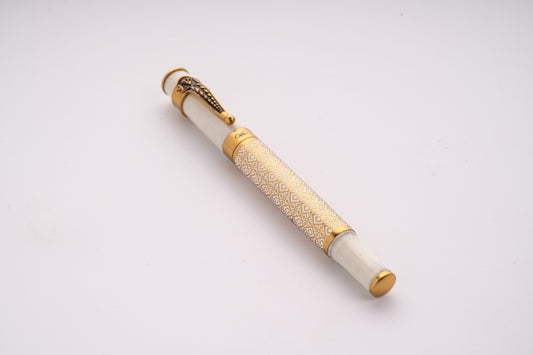 Autograph Ivory Diamond Roller Ball Pen