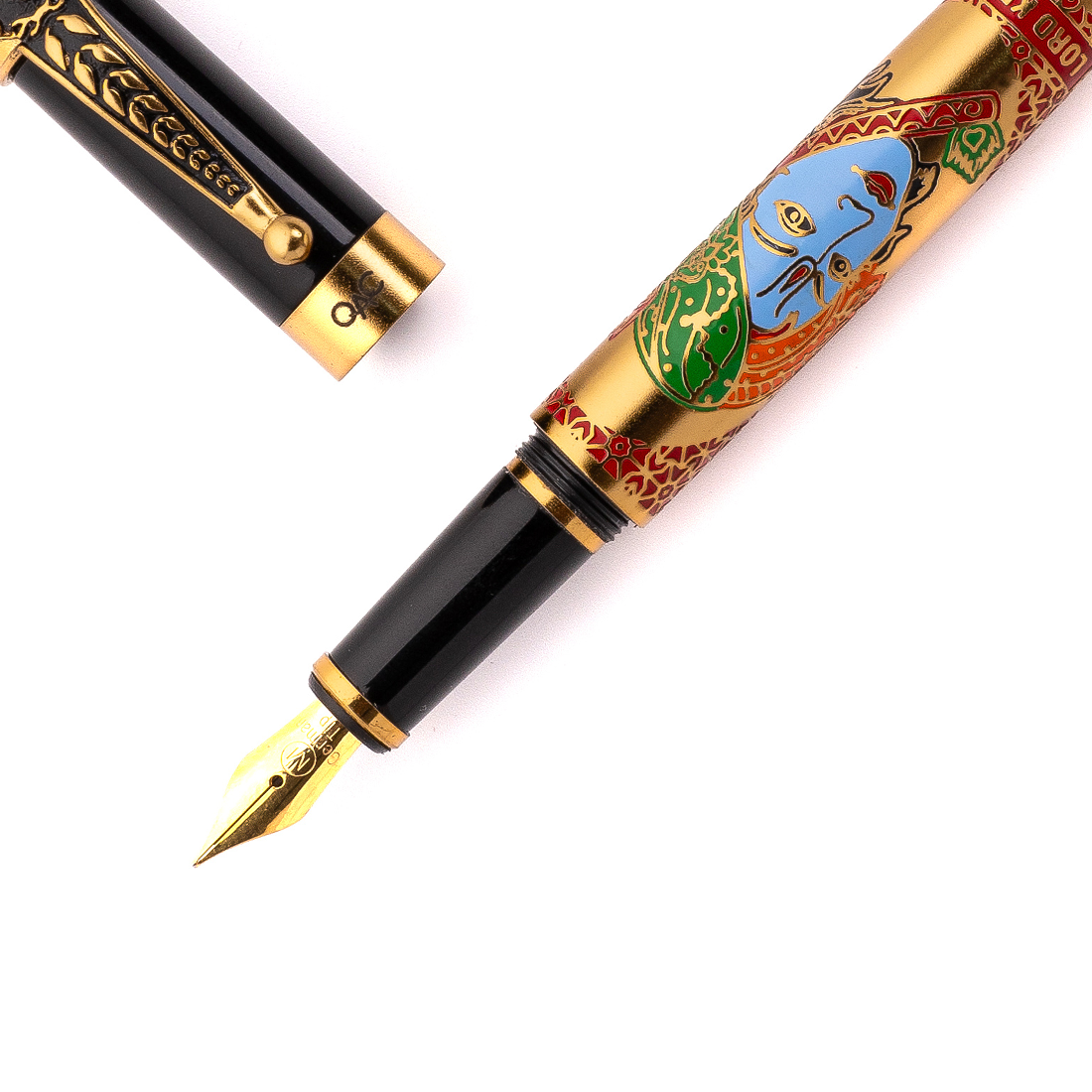 AUTOGRAPH FOUNTAIN PEN - LORD KRISHNA