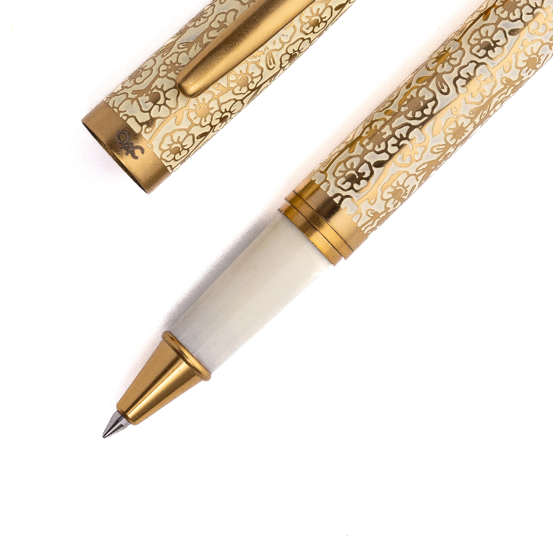 Tulip Ivory Blossom Roller Ball Pen