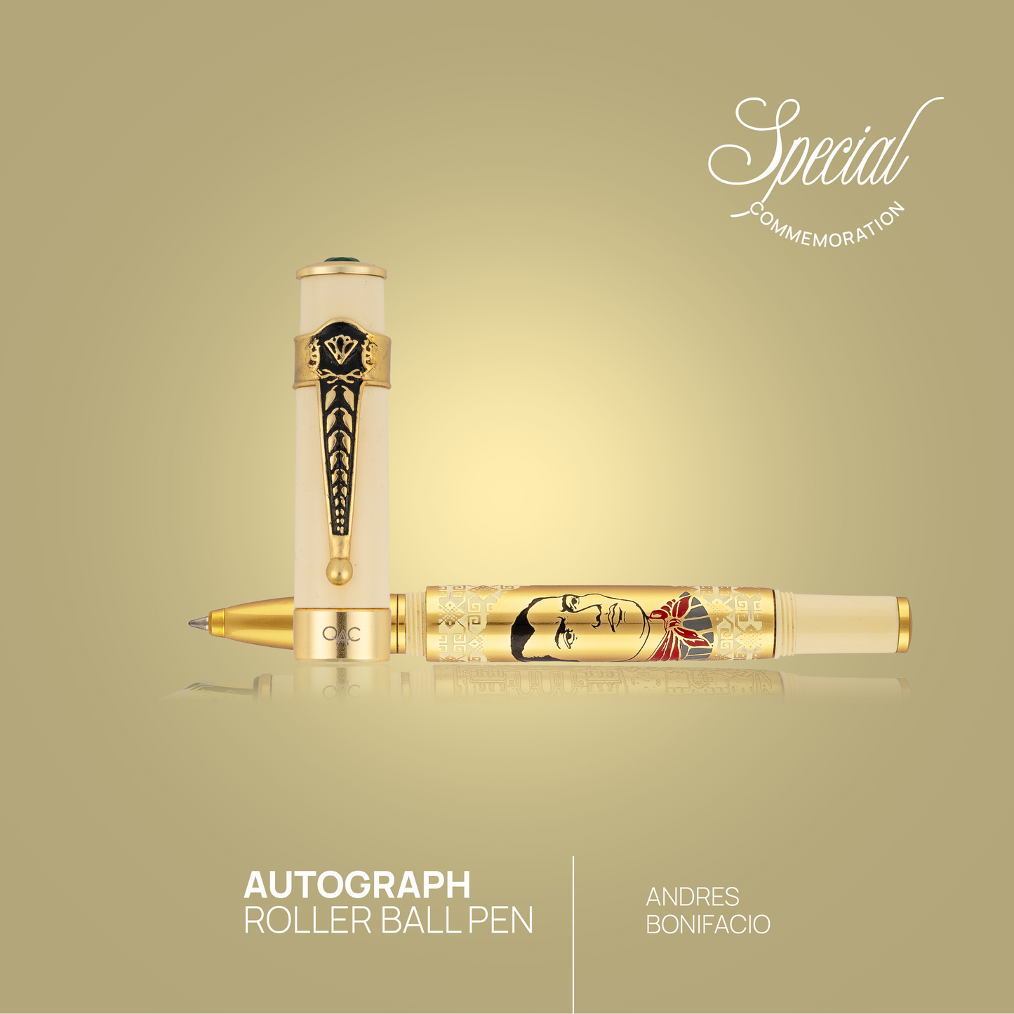 Autograph Andres Bonifacio Roller Ball Pen
