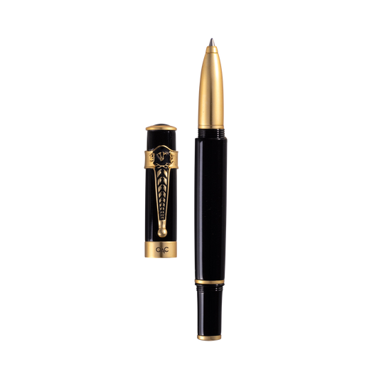 Autograph Classic Roller Ball Pen Black Gold Diplomat