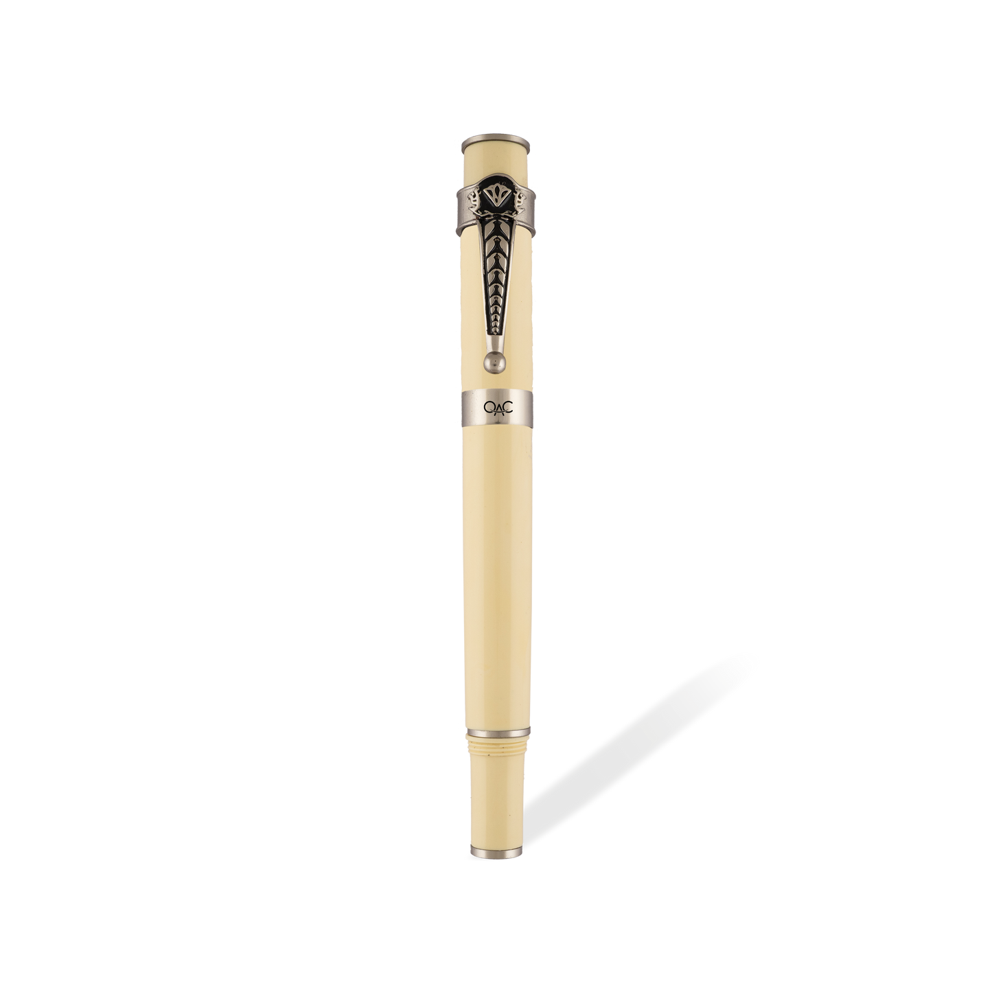 Autograph Classic Roller Ball Pen Ivory Platinum Diplomat