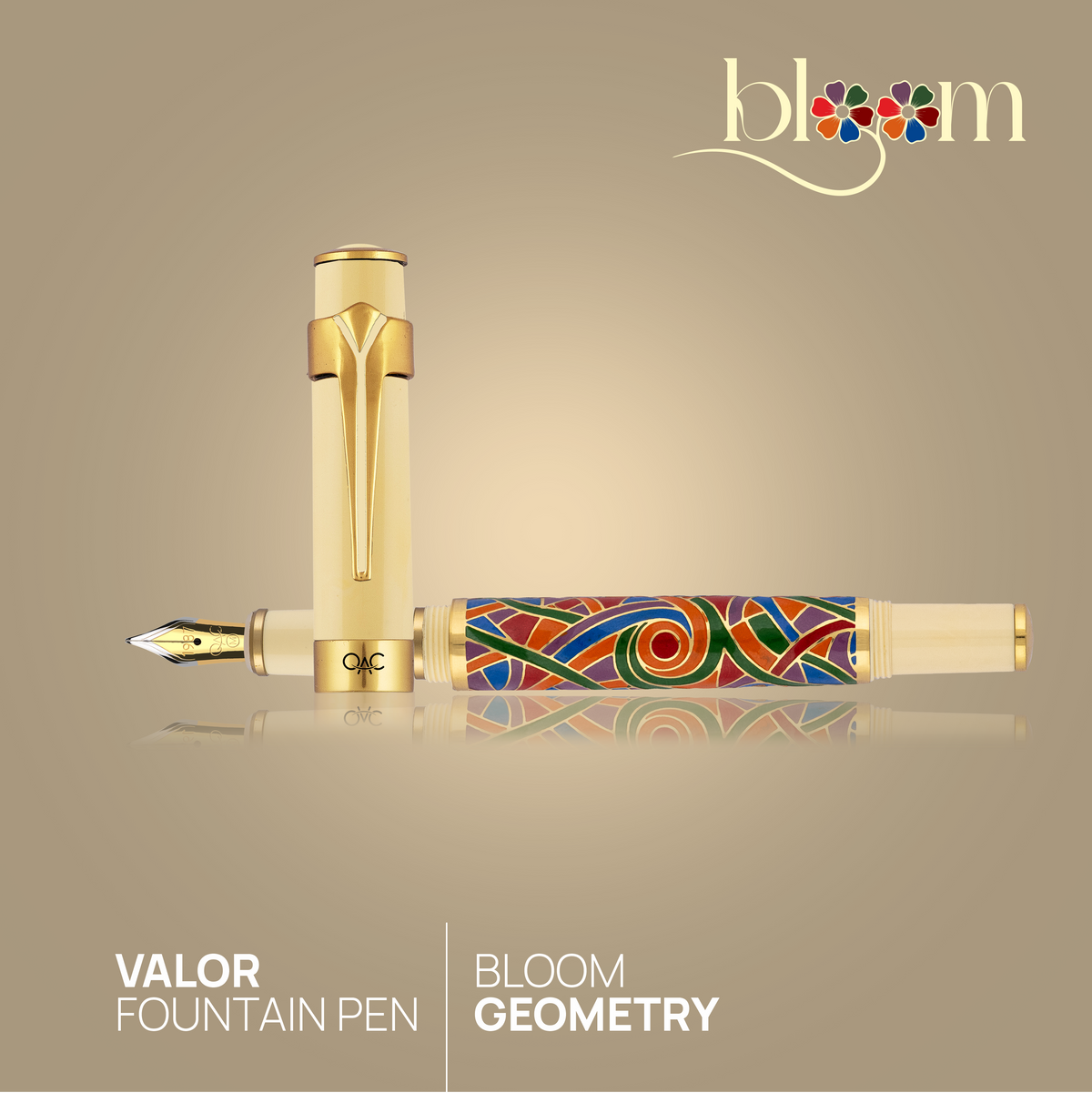 Valor Bloom Geometry Fountain Pen