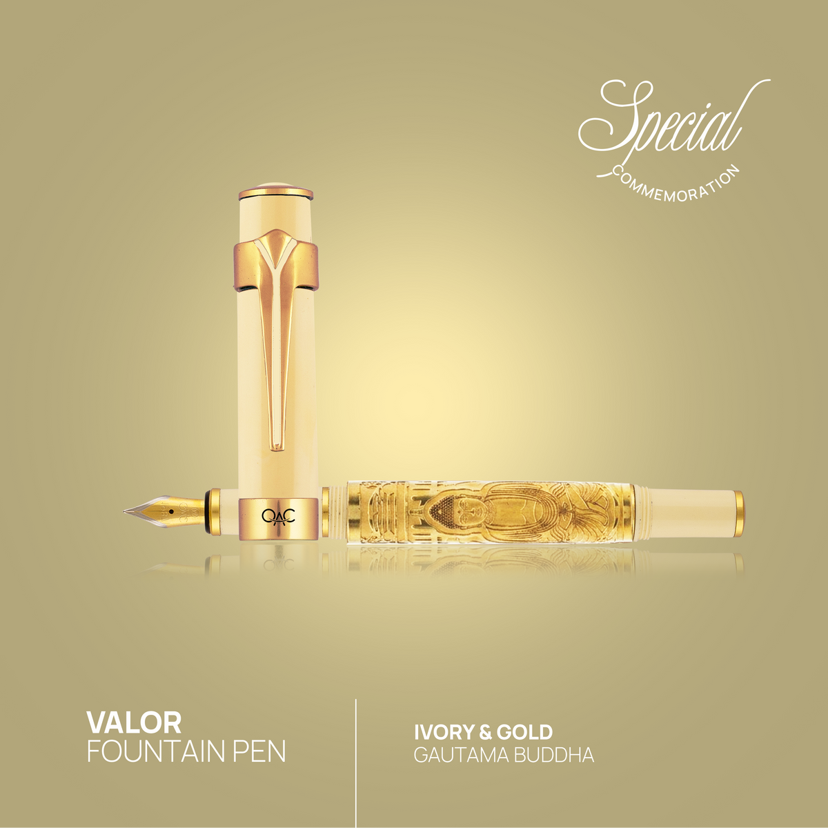 Buddha Gold Fountain Pen
