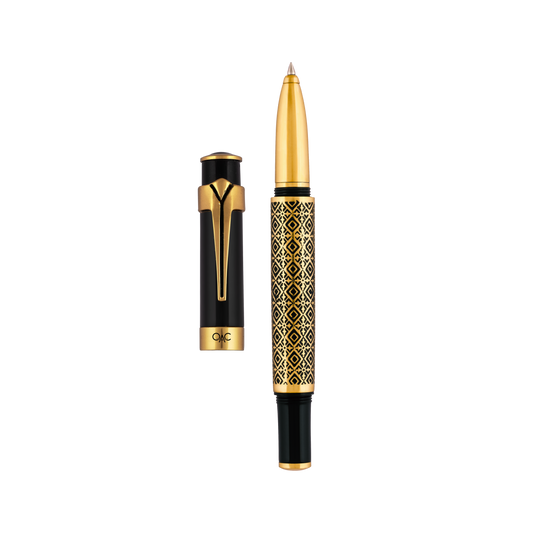 Valor Ebony Diamond Roller Ball Pen