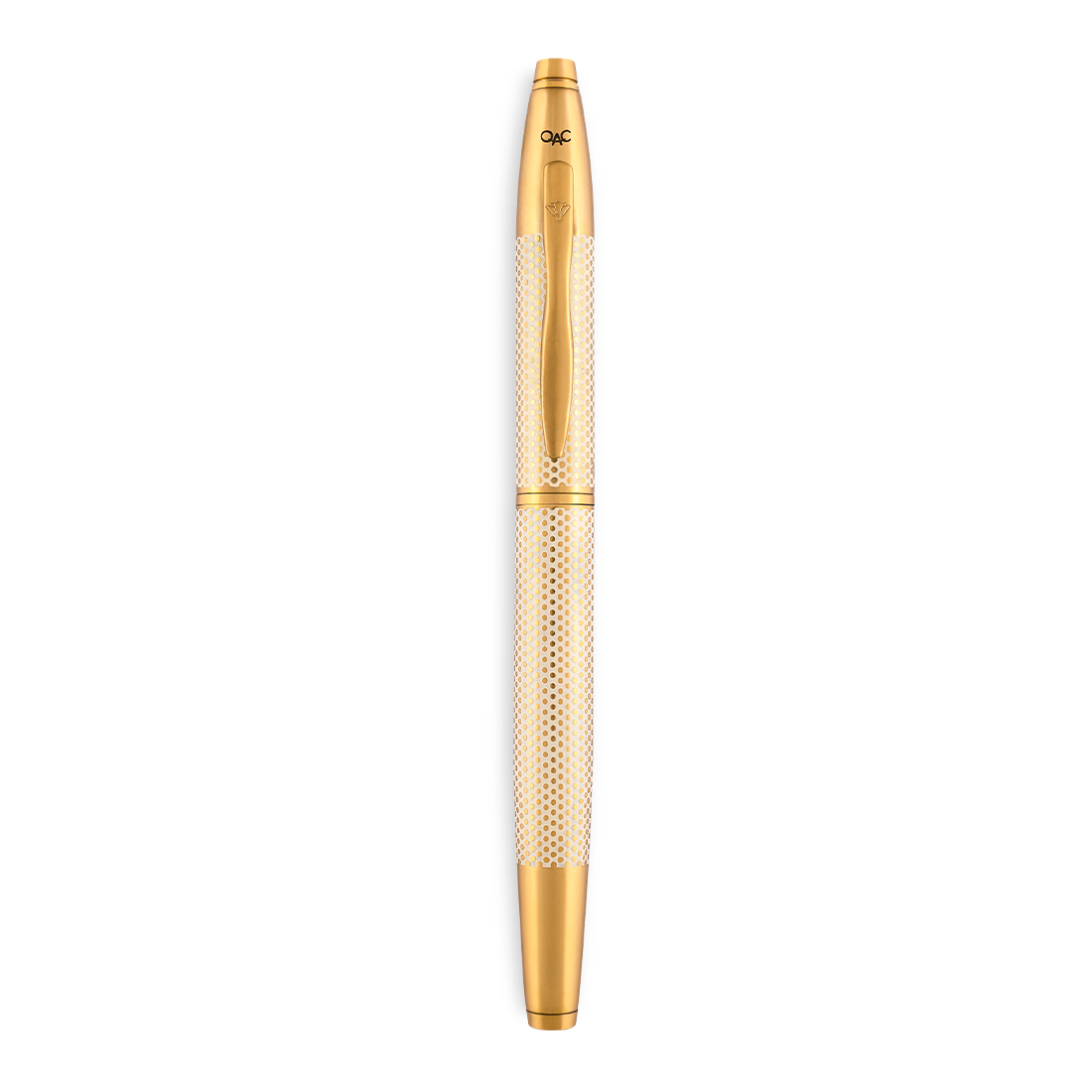 EFFEX ROLLER BALL PEN - IVORY POLKA DOT PEN