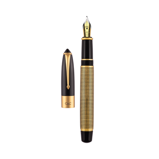 Epic Ebony X Hatch Fountain Pen