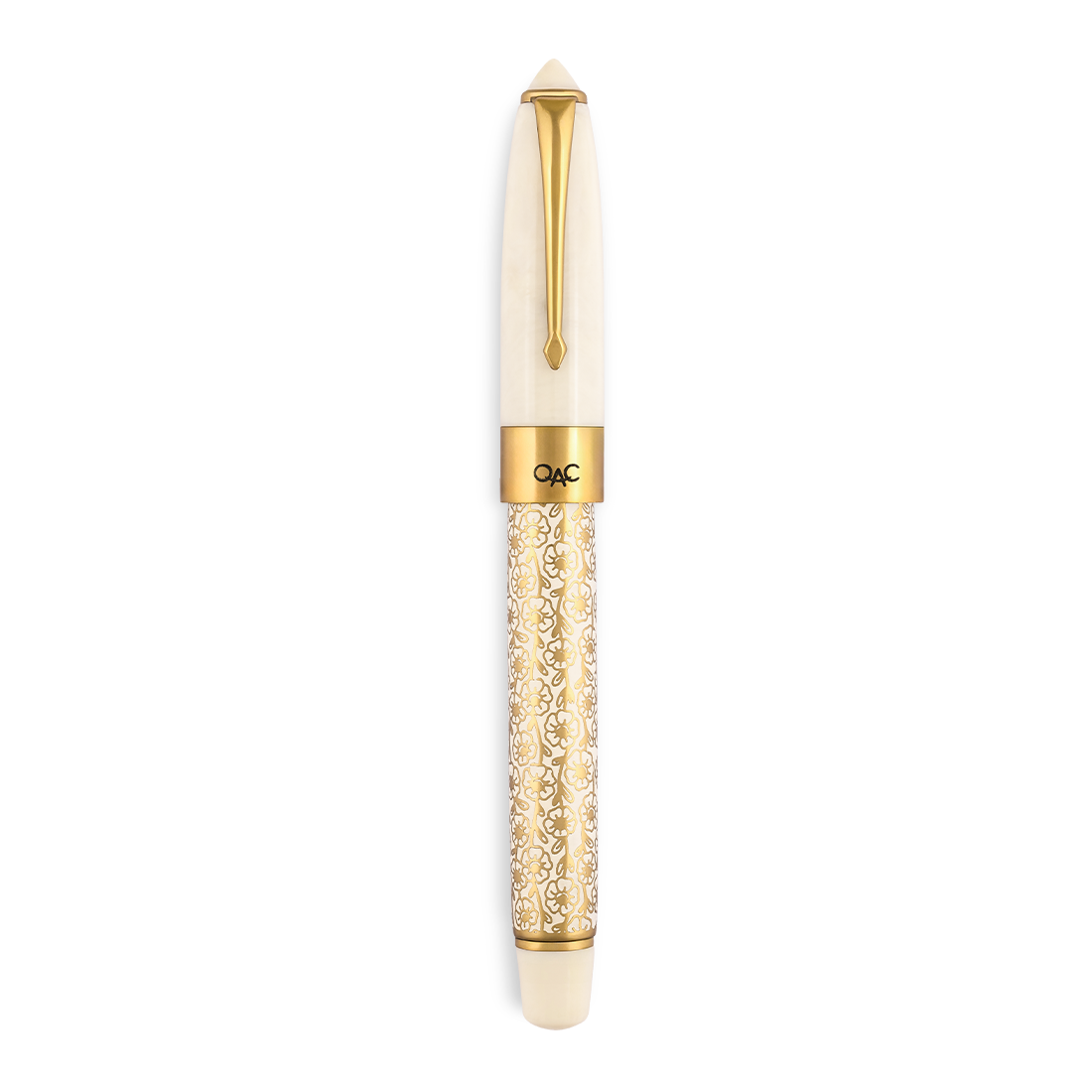 EPIC ROLLER BALL PEN - IVORY BLOSSOM PEN