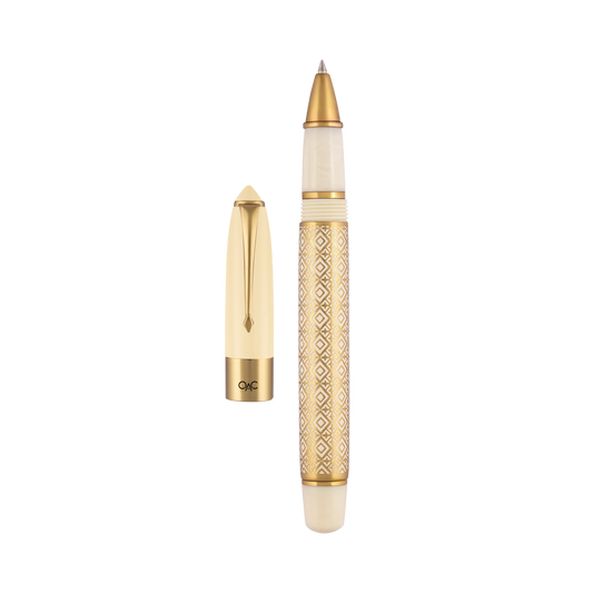 Epic Ivory Diamond Roller Ball Pen