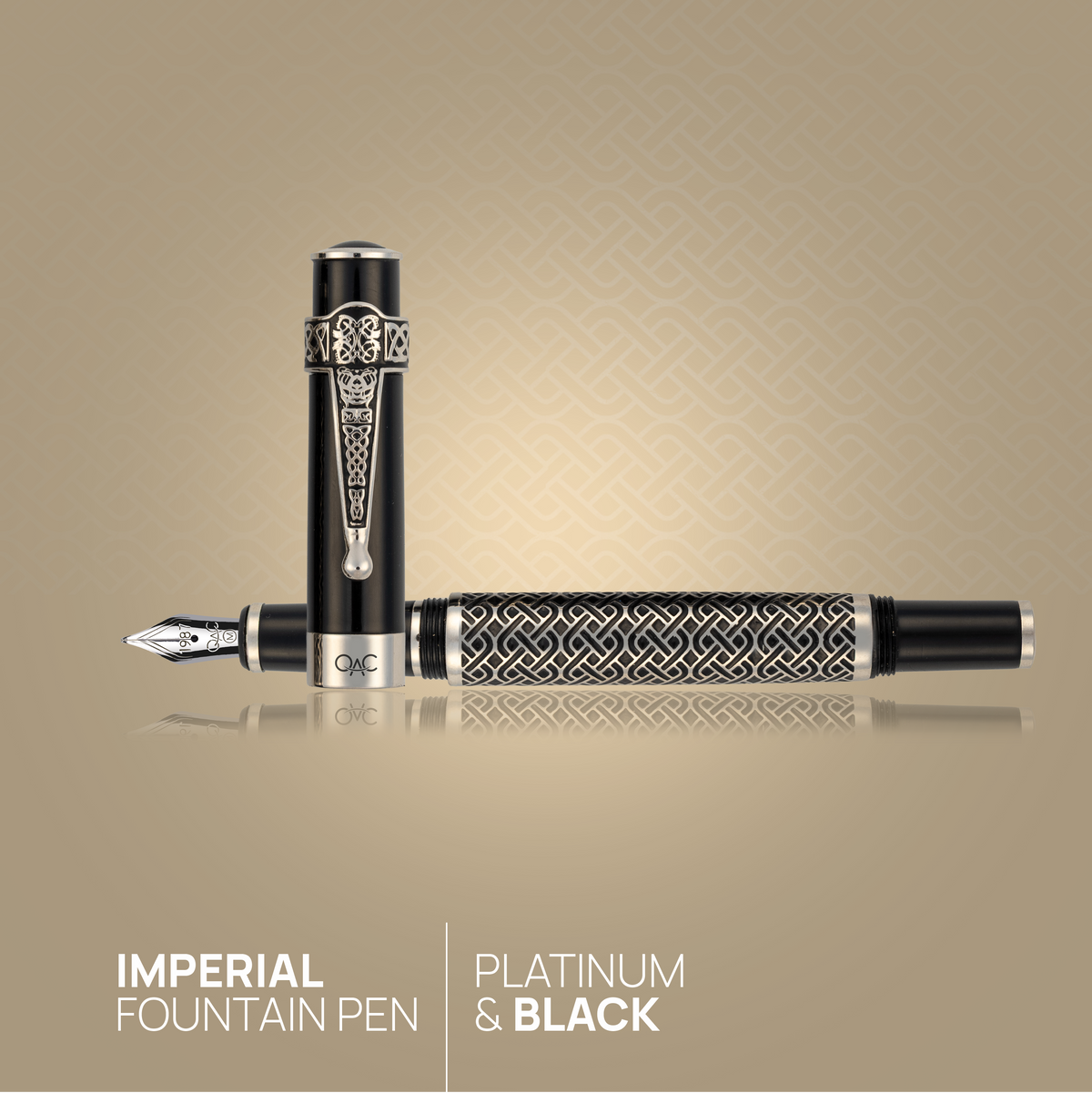 Imperial Black Fountain Pen