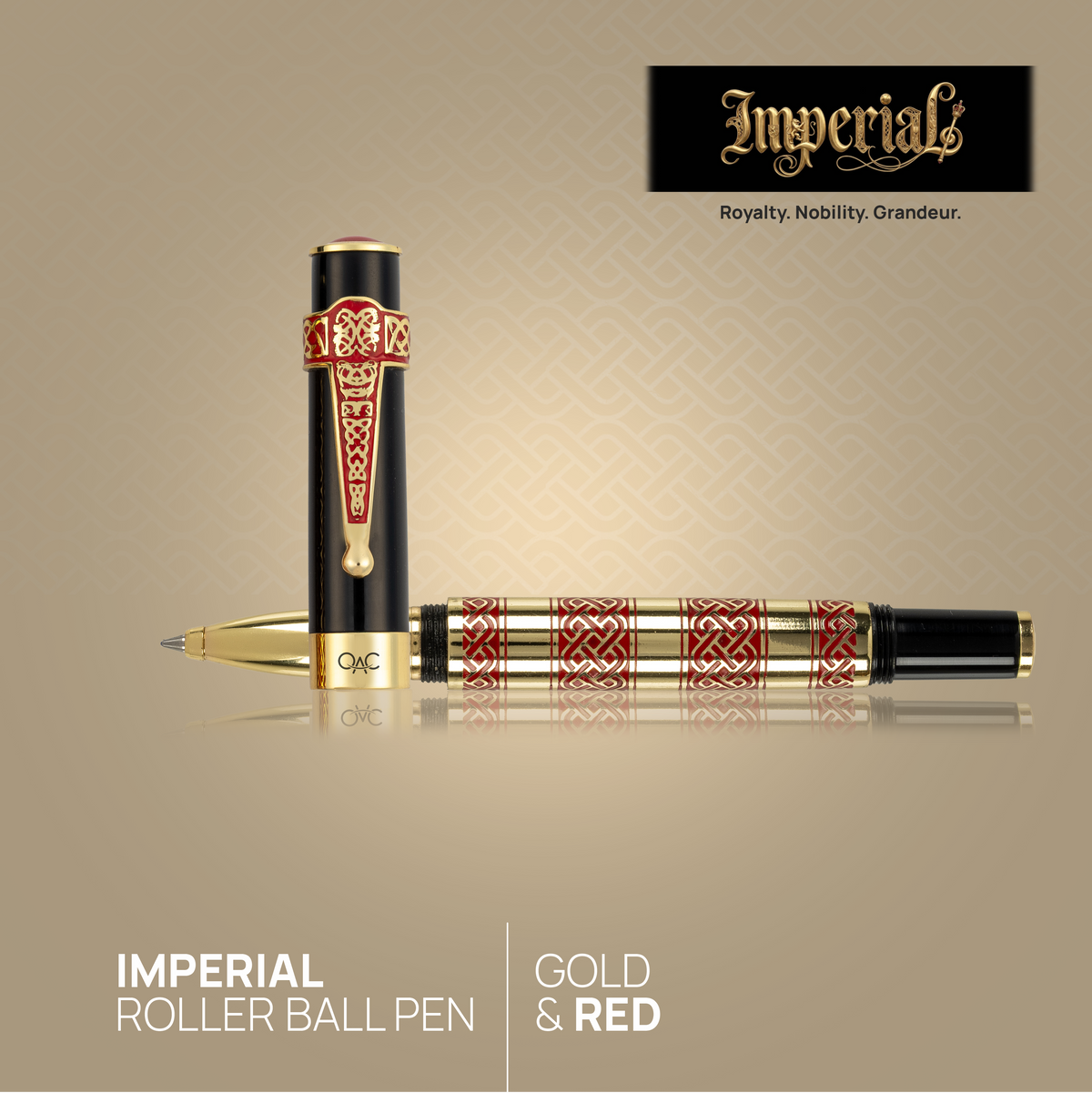 Imperial Red Roller Ball Pen