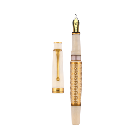 Royale Ivory Diamond Fountain Pen