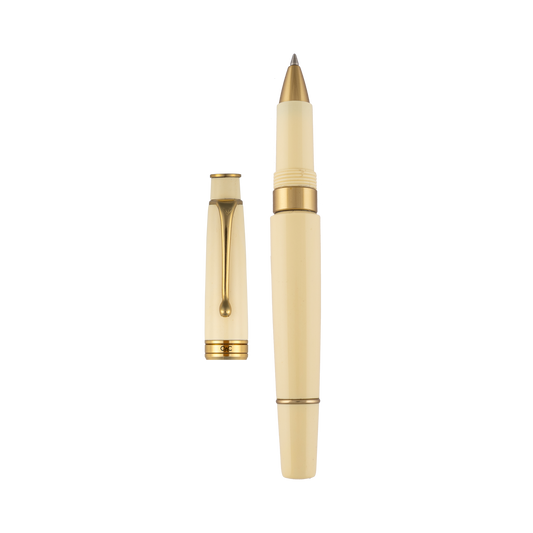 Royale Classic Roller Ball Pen Ivory Gold Diplomat