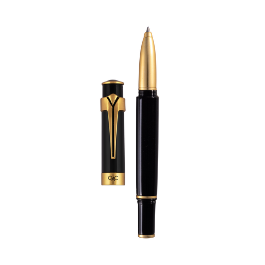 Valor Classic Roller Ball Pen Black Gold Diplomat