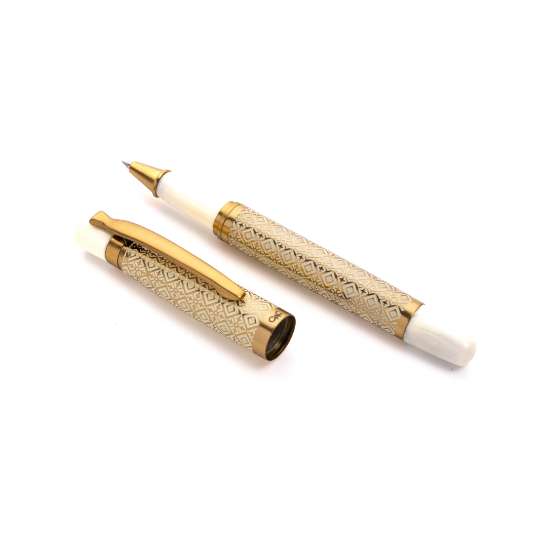 Tulip Ivory Diamond Roller Ball Pen