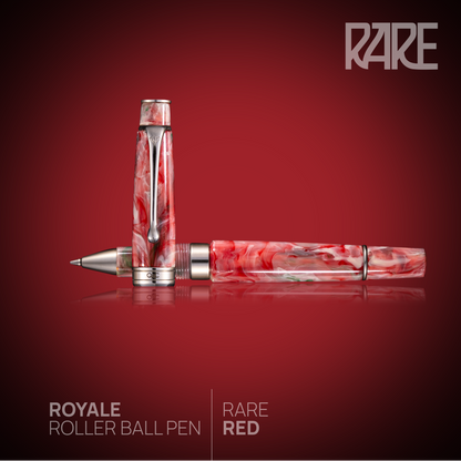 Royale Rare Roller Ball Pen Red