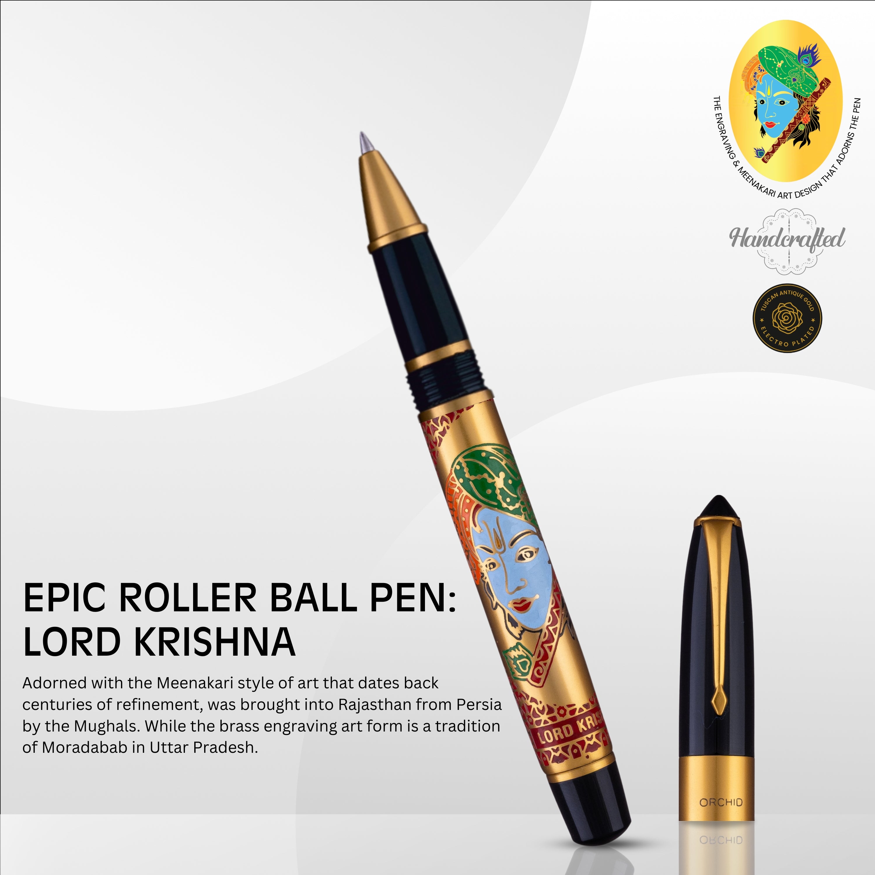 EPIC ROLLER BALL PEN - LORD KRISHNA