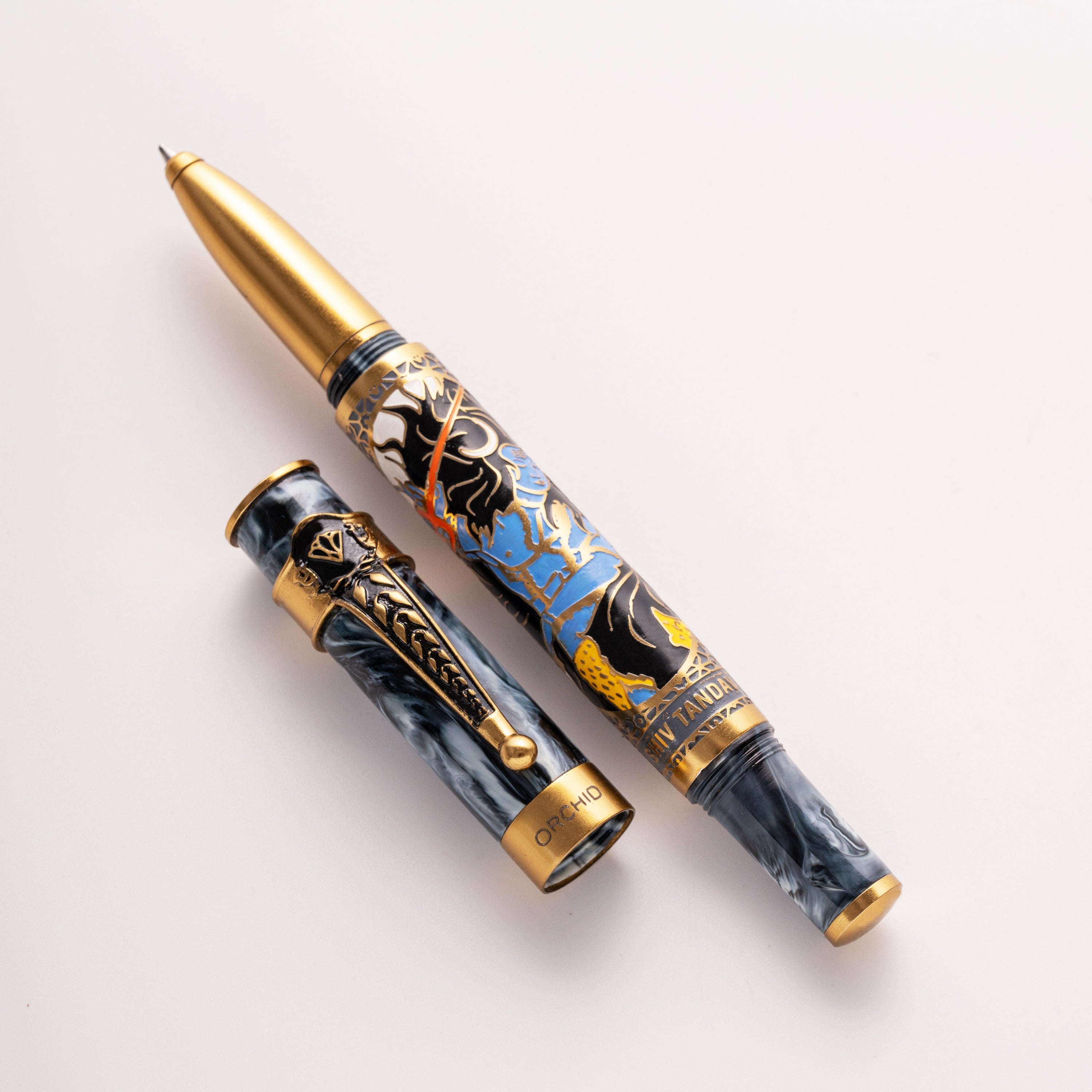 AUTOGRAPH ROLLER BALL PEN - SHIV TANDAV - MAHAKUMBH EDITION 2025