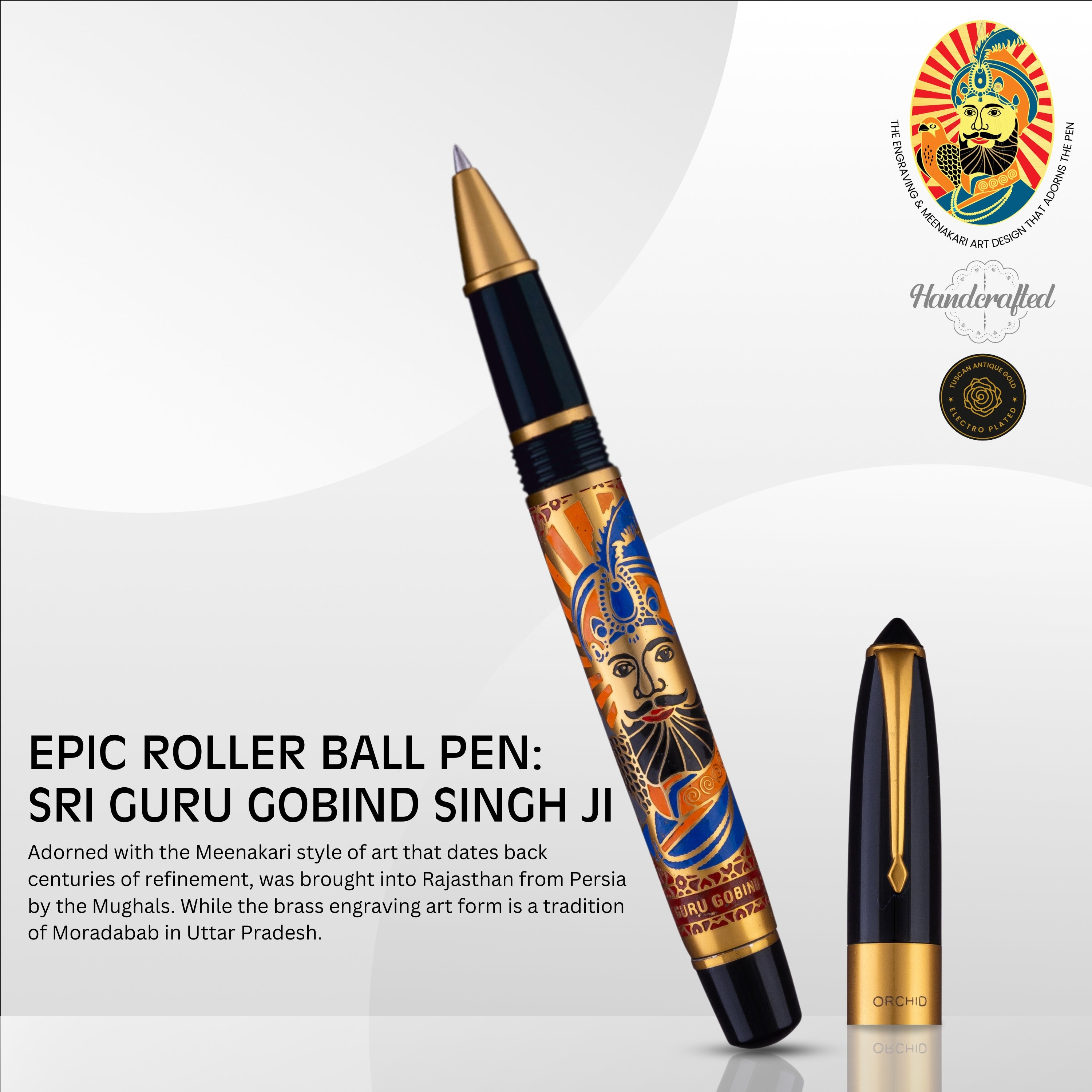 EPIC ROLLER BALL PEN - SRI GURU GOBIND SINGH JI