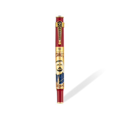 Autograph Sheikh Mohammed Bin Rashid Al Maktoum Roller Ball Pen Red