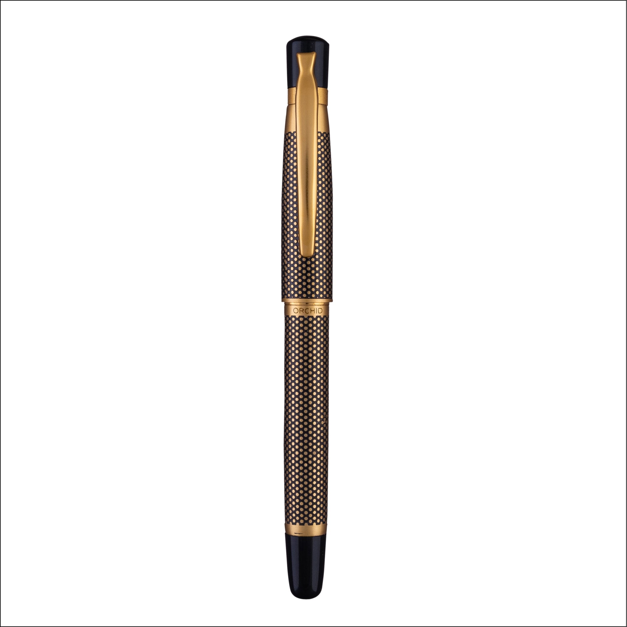 TULIP ROLLER BALL PEN - EBONY POLKA DOT