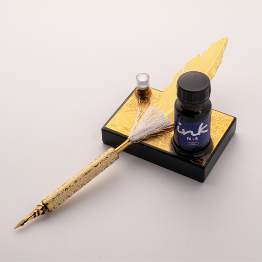Golden Goose Quill Pen