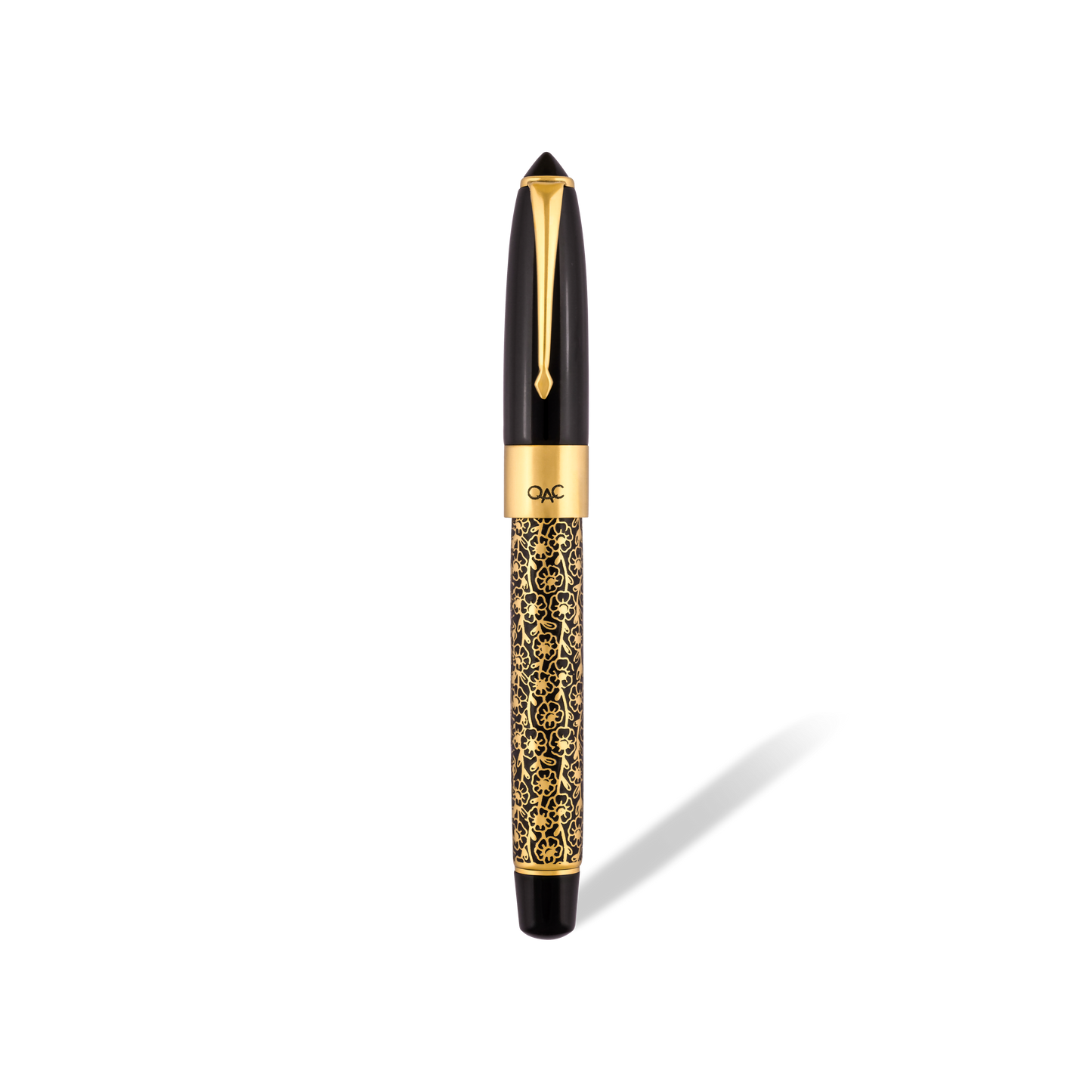Epic Ebony Blossom Roller Ball Pen