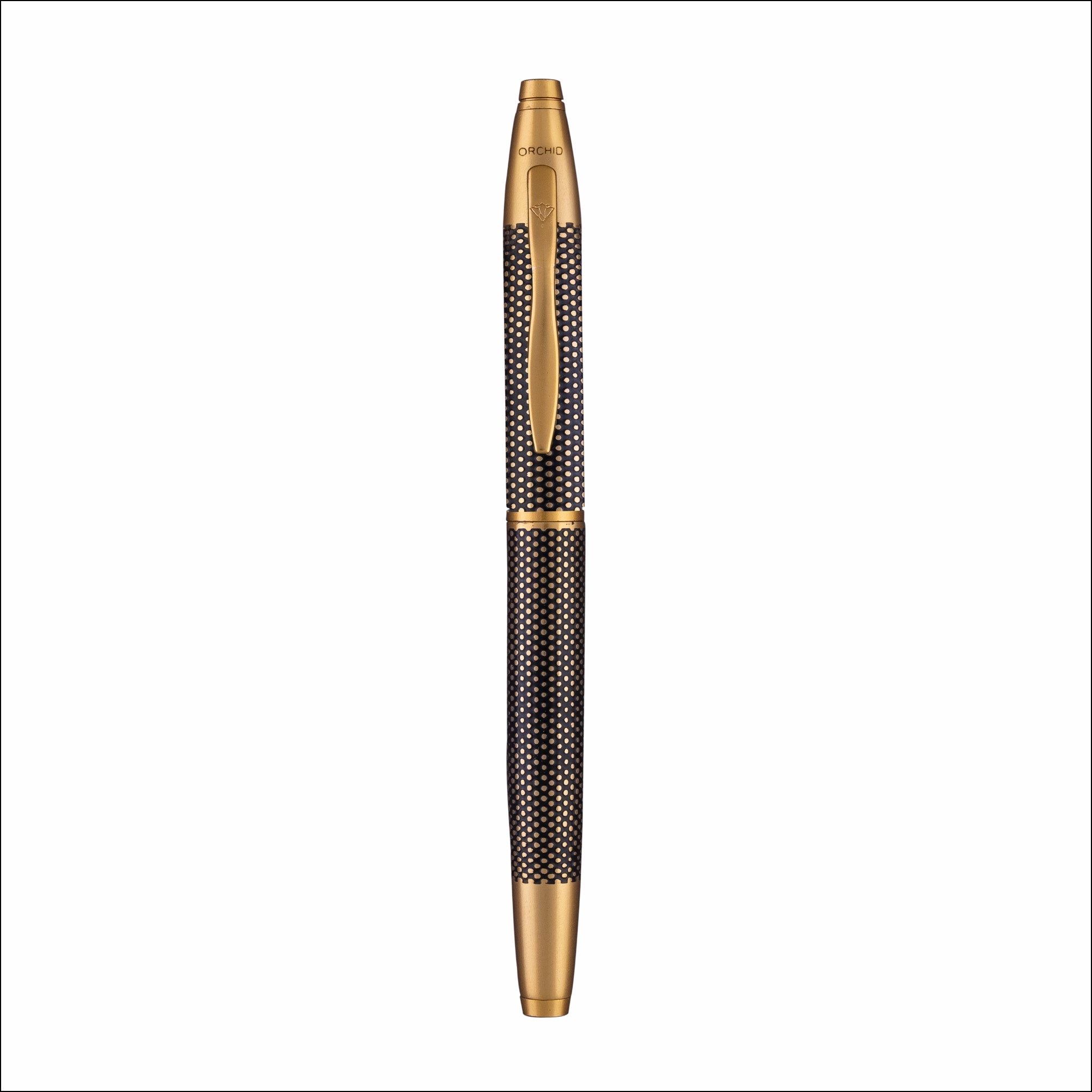 EFFEX ROLLER BALL PEN - EBONY POLKA DOT