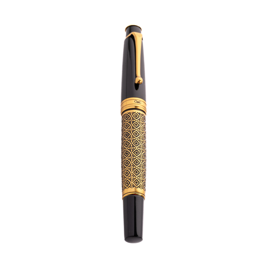Royale Ebony Diamond Fountain Pen