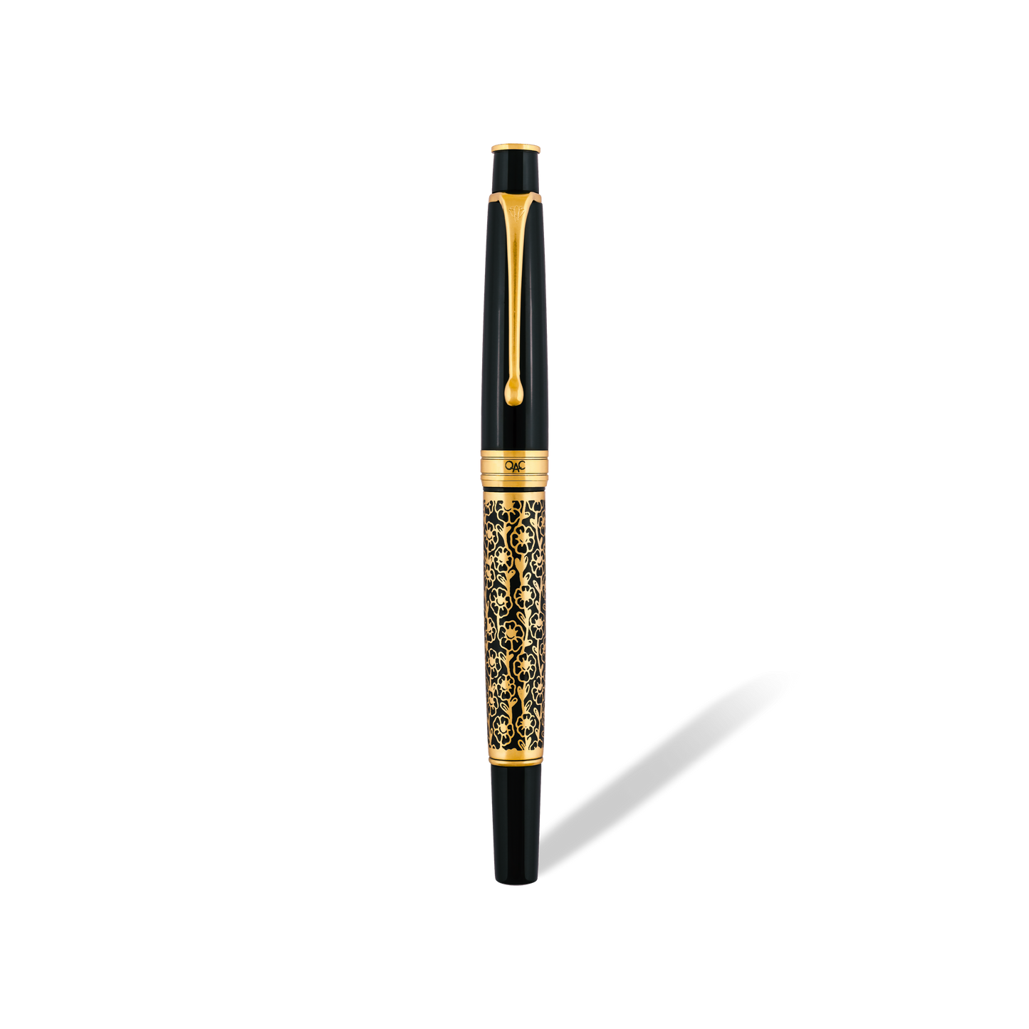 Royale Ebony Blossom Roller Ball Pen