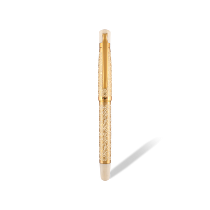 Tulip Ivory Blossom Roller Ball Pen