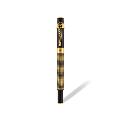 Autograph Ebony X Hatch Roller Ball Pen